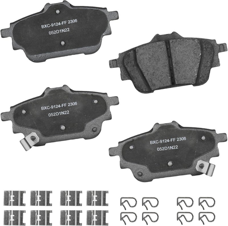 Bendix Premium SBC2306 Ceramic Rear Brake Pads for Nissan Sentra 2023-2020 - Image 1